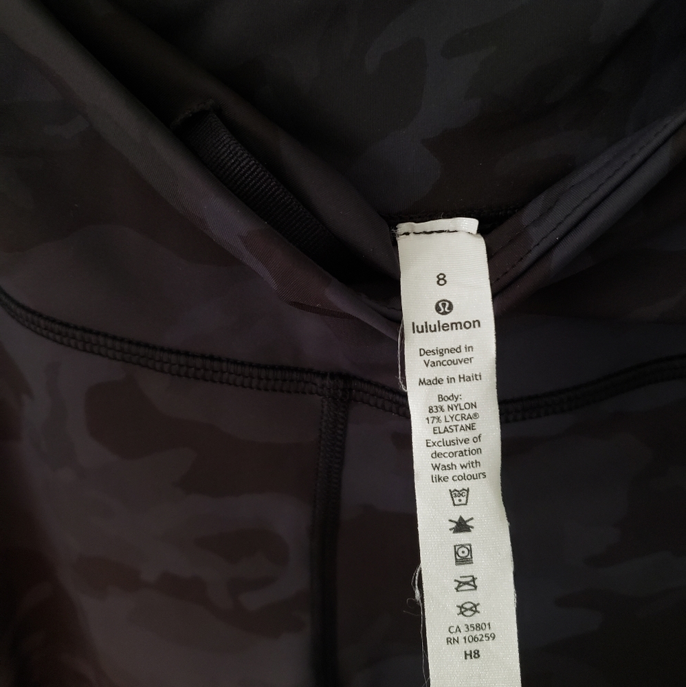 NWOT Fast & Free High-Rise Tight 28” Non-Reflectiv - Picture 7 of 9